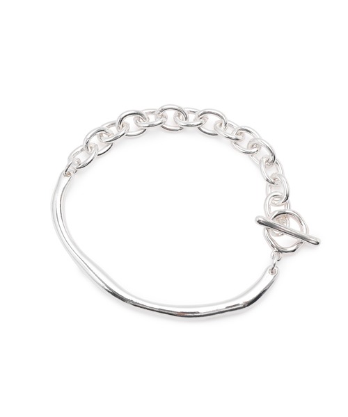 VIS（ビス）の「メタル×チェーンブレスレット（ブレスレット・レディース・ゴールド/シルバー・FREE）」の10枚目の写真