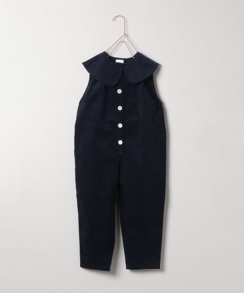 LOWRYS FARM(ローリーズファーム)の「コーデュロイサロペット 177165(サロペット/オーバーオール・キッズ・ブラック/ネイビー・110cm/120cm/130cm/140cm/150cm)」の1枚目の写真