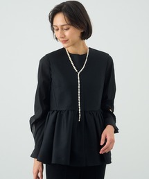 ANAYI | シルクウールペプラムジレ(その他アウター)