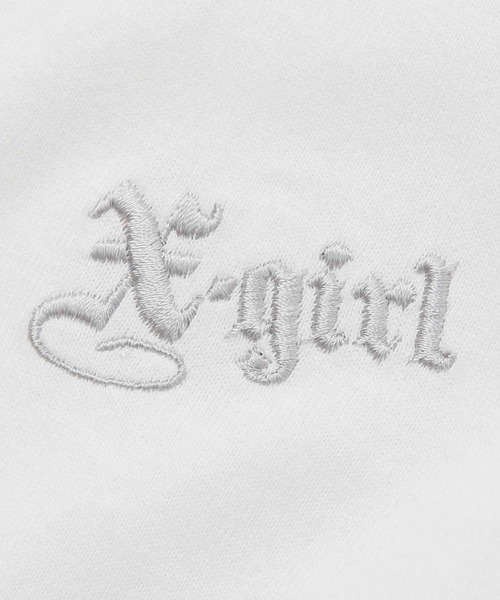 X-girl（エックスガール）の「RAGLAN L/S TEE（Tシャツ/カットソー・レディース・ブラック/グリーン/バーガンディー・S/M）」の12枚目の写真