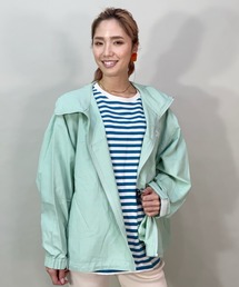 ROXY/ロキシー ルーズシルエット/無地ワンポイントロゴナイロンジャケット RJK231622T
