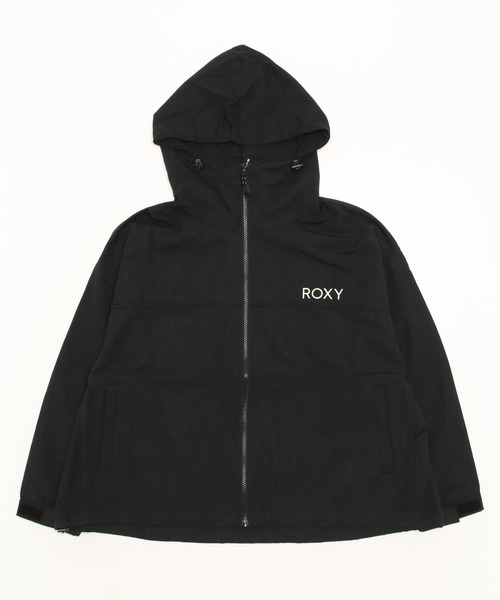ROXY(ロキシー)の「ROXY/ロキシー ルーズシルエット/無地ワンポイントロゴナイロンジャケット RJK231622T(マウンテンパーカー・レディース・ホワイト/ブラック/グリーン・L/M)」の20枚目の写真