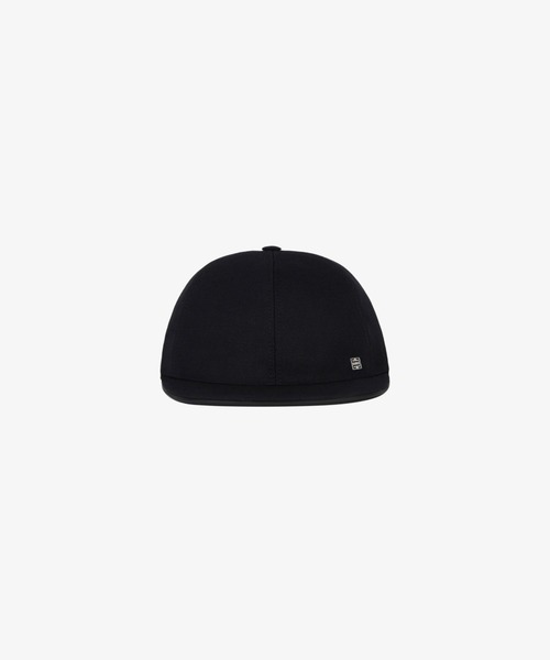GIVENCHY(ジバンシイ)の「Cap in 4G canvas and leather(キャップ・メンズ・ブラック・FREE)」の1枚目の写真
