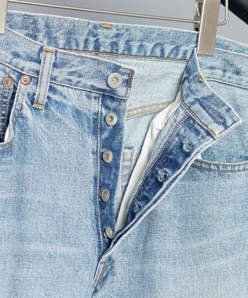 CAL O LINE（キャルオーライン）の「【 CAL O LINE / キャル オー ライン 】 CAL O LINE JEANS STRAIGHT / ストレートデニム（デニムパンツ・メンズ・ライトブルー・30/32/34）」の6枚目の写真