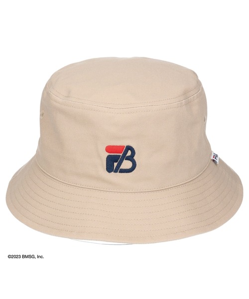 FILA(フィラ)の「【FILA/フィラ】【BE:FIRST/ビーファースト】コラボ ツイルバケットハット ノベルティー付き(ハット・メンズ・ベージュ/ホワイト/ブラック・FREE)」の7枚目の写真
