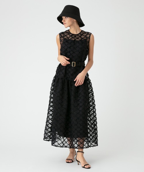 セール】【LOULOU WILLOUGHBY】パピヨンアーガイルワンピース