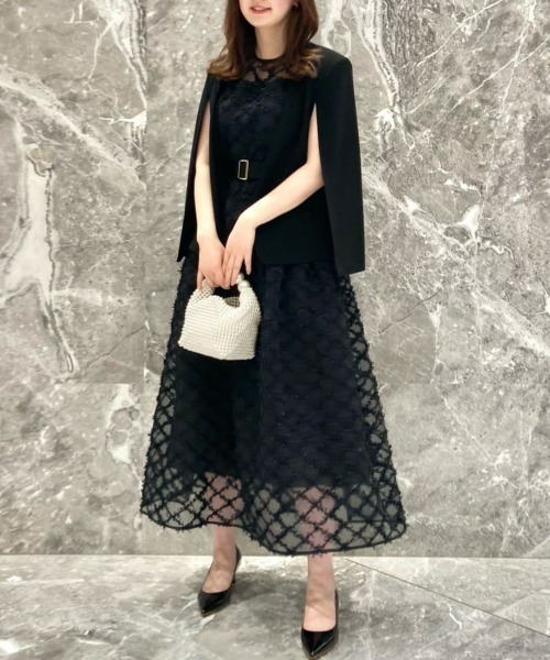 アルアバイル ルルウィルビー パピヨンアーガイルワンピース LOULOU WILLOUGHBY(ルルウィルビー)の「【LOULOU WILLOUGHBY