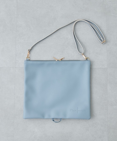 natural couture(ナチュラルクチュール)の「ナチュのカラフル推し活GOODS/WEB限定/大人も持ちやすい!うちわケース(その他雑貨・レディース・ピンク/ブラック/サックスブルー・FREE)」の1枚目の写真