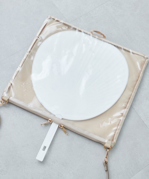 natural couture(ナチュラルクチュール)の「ナチュのカラフル推し活GOODS/WEB限定/大人も持ちやすい!うちわケース(その他雑貨・レディース・ピンク/ブラック/サックスブルー・FREE)」の15枚目の写真
