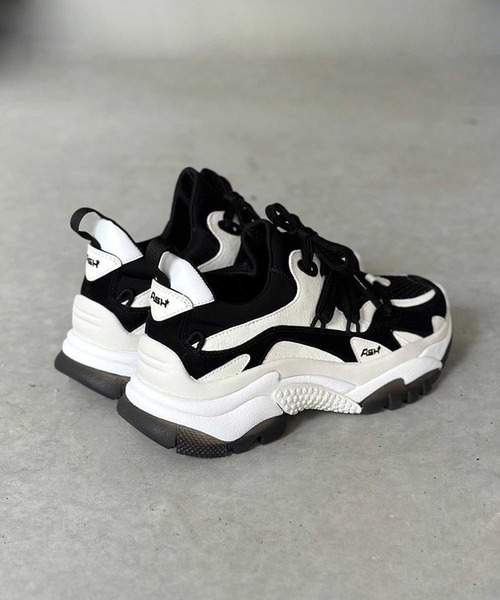 ASH（アッシュ）の「【ALFA】チャンキースリッポンスニーカー（スニーカー・レディース・ホワイト/ブラック・39/37/35/38/36）」の11枚目の写真