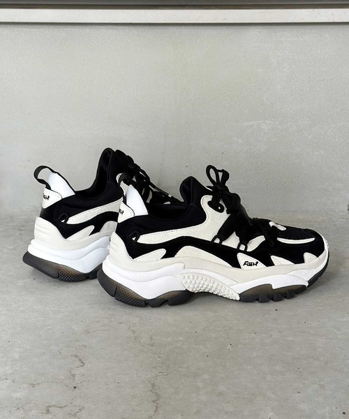 ASH（アッシュ）の「【ALFA】チャンキースリッポンスニーカー（スニーカー・レディース・ホワイト/ブラック・39/37/35/38/36）」の7枚目の写真