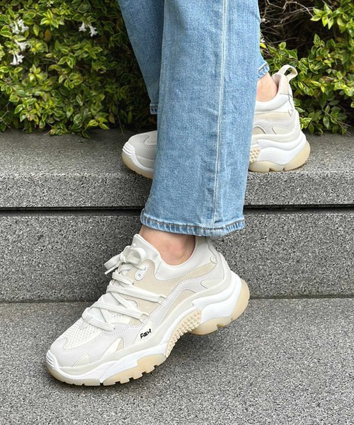 ASH（アッシュ）の「【ALFA】チャンキースリッポンスニーカー（スニーカー・レディース・ホワイト/ブラック・39/37/35/38/36）」の17枚目の写真