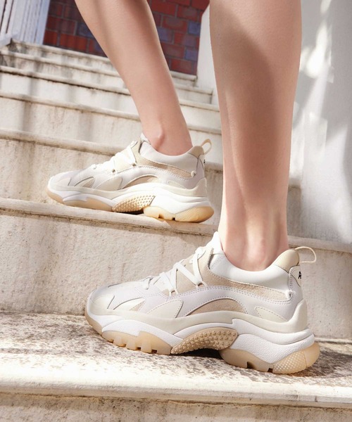 ASH（アッシュ）の「【ALFA】チャンキースリッポンスニーカー（スニーカー・レディース・ホワイト/ブラック・39/37/35/38/36）」の18枚目の写真