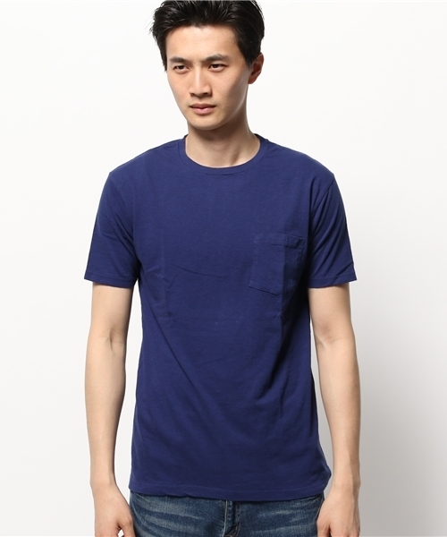 HANES(ヘインズ)の「HANES×BEAMS / 別注 ポケット Tシャツ(Tシャツ/カットソー・メンズ・ネイビー/ブラック/ホワイト・LARGE/X-SMALL/MEDIUM/SMALL)」の19枚目の写真