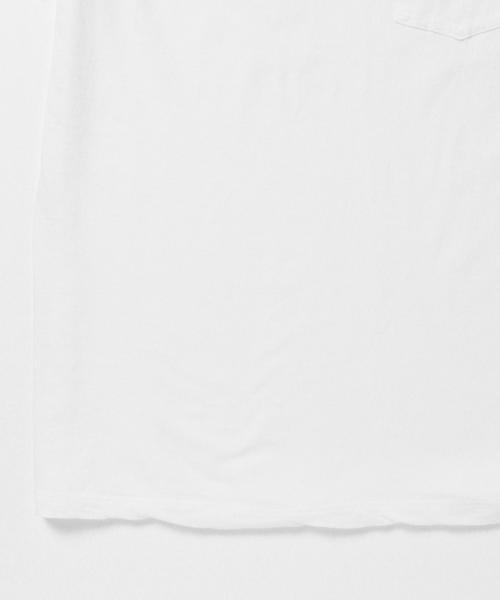 HANES(ヘインズ)の「HANES×BEAMS / 別注 ポケット Tシャツ(Tシャツ/カットソー・メンズ・ネイビー/ブラック/ホワイト・LARGE/X-SMALL/MEDIUM/SMALL)」の16枚目の写真