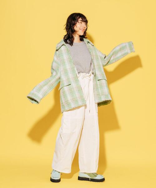 CITEN(シテン)の「<CITEN>ユーティリティ カーゴパンツ ホワイト(カーゴパンツ・レディース・オフホワイト・S/M)」の4枚目の写真