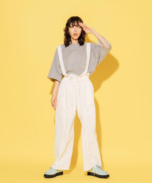 CITEN(シテン)の「<CITEN>ユーティリティ カーゴパンツ ホワイト(カーゴパンツ・レディース・オフホワイト・S/M)」の5枚目の写真