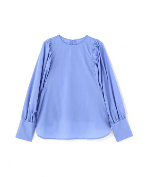 NATURAL BEAUTY BASIC（ナチュラルビューティーベーシック）の「ボリュームスリーブブラウス（シャツ/ブラウス・レディース・イエロー/ブルー/ベージュ・SMALL/MEDIUM）」の11枚目の写真