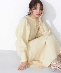 NATURAL BEAUTY BASIC | ボリュームスリーブブラウス(シャツ/ブラウス)