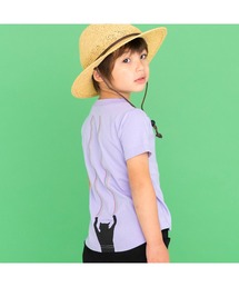 ami amie | ネコスクラッチ刺繍Ｔシャツ(Tシャツ/カットソー)