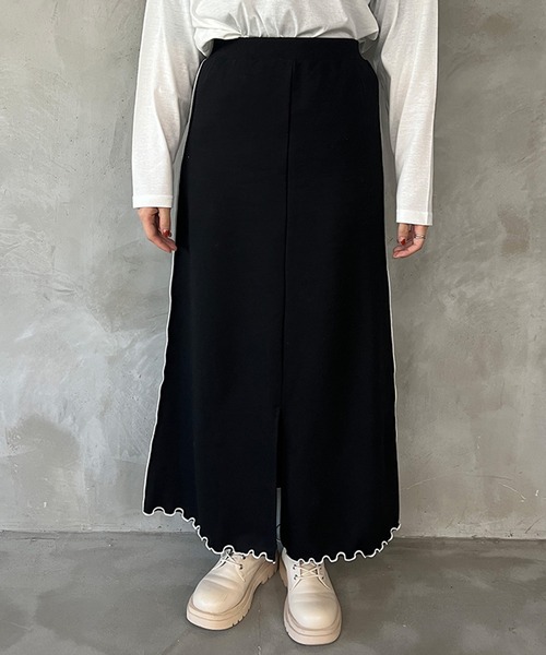 kutir（クティール）の「裏毛メロースウェットスカート（スカート・レディース・杢グレー/アイボリー/ブラック・LARGE/MEDIUM/SMALL）」の18枚目の写真