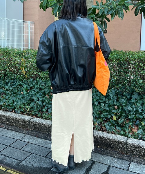 kutir（クティール）の「裏毛メロースウェットスカート（スカート・レディース・杢グレー/アイボリー/ブラック・LARGE/MEDIUM/SMALL）」の7枚目の写真