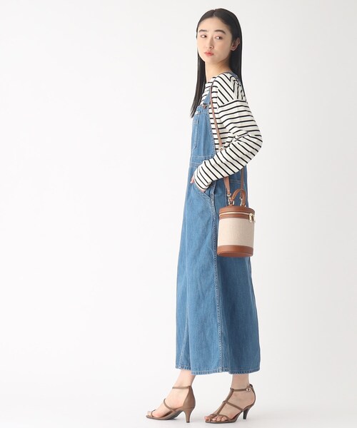 OPAQUE.CLIP（オペークドットクリップ）の「◆筒形バニティバッグ【2WAY】（ショルダーバッグ・レディース・ダークブラウン/ブラック・00）」の3枚目の写真