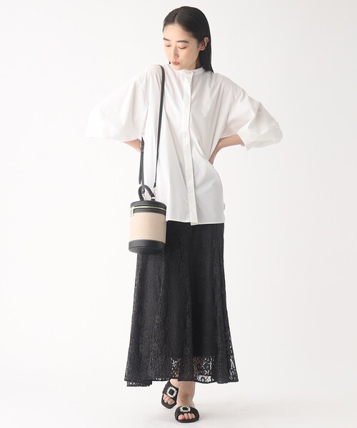 OPAQUE.CLIP（オペークドットクリップ）の「◆筒形バニティバッグ【2WAY】（ショルダーバッグ・レディース・ダークブラウン/ブラック・00）」の16枚目の写真