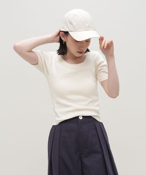 NANO universe（ナノユニバース）の「Robert P. Miller/別注 CUP付きS/S TEE（Tシャツ/カットソー・レディース・ブラック/ライム/その他1/アイボリー・FREE）」の10枚目の写真