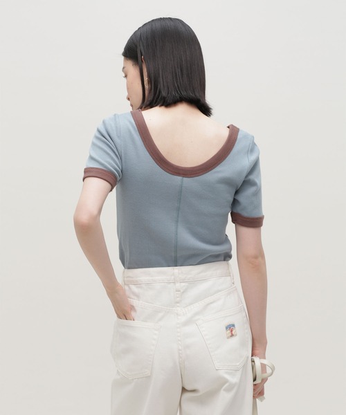 NANO universe（ナノユニバース）の「Robert P. Miller/別注 CUP付きS/S TEE（Tシャツ/カットソー・レディース・ブラック/ライム/その他1/アイボリー・FREE）」の19枚目の写真