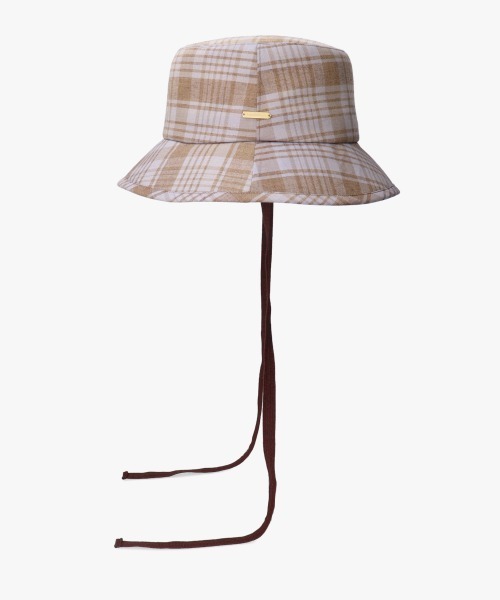 kaorinomori（カオリノモリ）の「kaorinomori ホピハット（ハット・レディース・ブラウン/グリーン・M/57.5cm）」の6枚目の写真