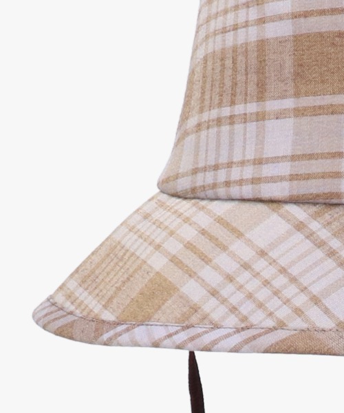 kaorinomori（カオリノモリ）の「kaorinomori ホピハット（ハット・レディース・ブラウン/グリーン・M/57.5cm）」の12枚目の写真