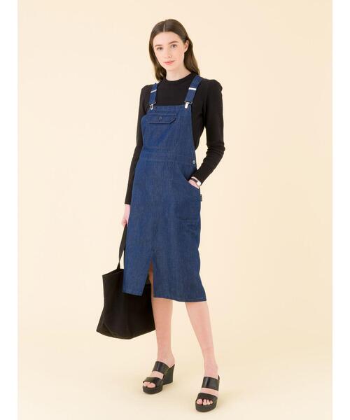 agnes b.（アニエスベー）の「TCD7 ROBE SALOPETTE ジャンパースカート 