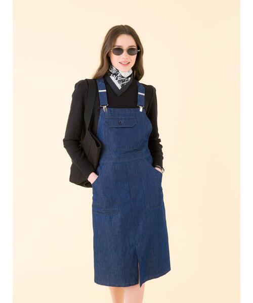 agnes b.（アニエスベー）の「TCD7 ROBE SALOPETTE ジャンパースカート