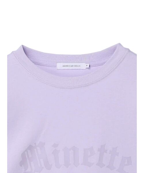 AMERICAN HOLIC(アメリカンホリック)の「パステルカラーロゴカットプルオーバー(Tシャツ/カットソー・レディース・イエロー/ラベンダー/オフホワイト・M/L)」の20枚目の写真
