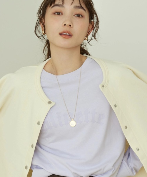 AMERICAN HOLIC(アメリカンホリック)の「パステルカラーロゴカットプルオーバー(Tシャツ/カットソー・レディース・イエロー/ラベンダー/オフホワイト・M/L)」の1枚目の写真