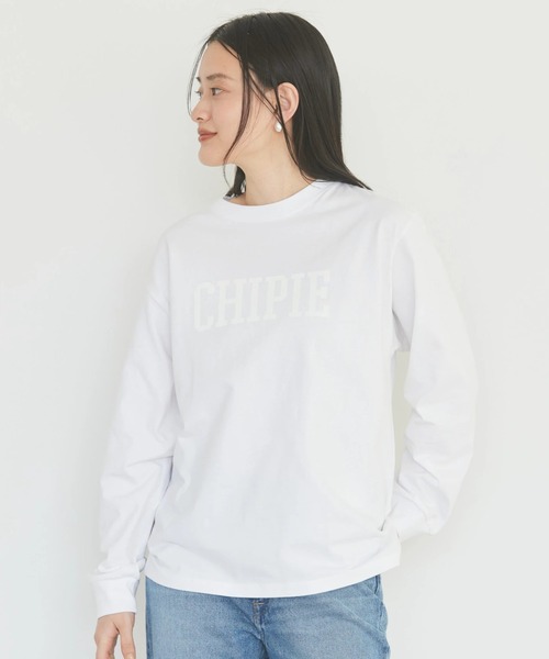 AMERICAN HOLIC(アメリカンホリック)の「パステルカラーロゴカットプルオーバー(Tシャツ/カットソー・レディース・イエロー/ラベンダー/オフホワイト・M/L)」の2枚目の写真