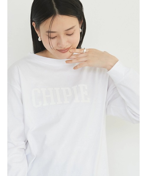 AMERICAN HOLIC(アメリカンホリック)の「パステルカラーロゴカットプルオーバー(Tシャツ/カットソー・レディース・イエロー/ラベンダー/オフホワイト・M/L)」の4枚目の写真