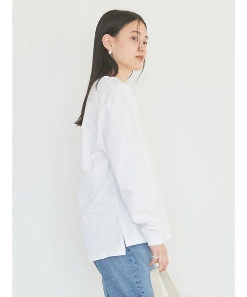AMERICAN HOLIC(アメリカンホリック)の「パステルカラーロゴカットプルオーバー(Tシャツ/カットソー・レディース・イエロー/ラベンダー/オフホワイト・M/L)」の5枚目の写真