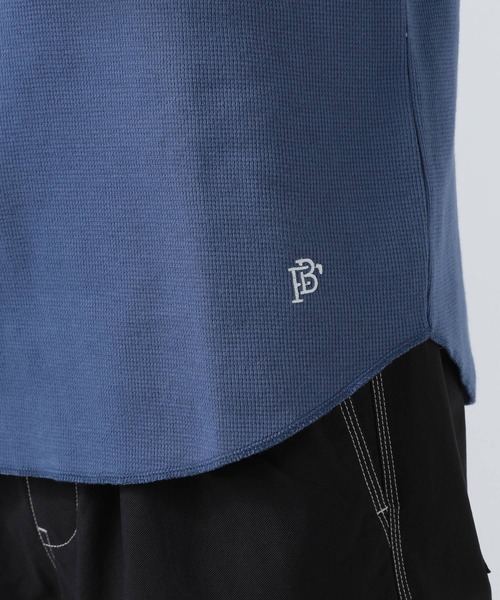 BAYFLOW（ベイフロー）の「ワッフルタンクトップ（タンクトップ・メンズ・ブルー/グレー/オフホワイト/ライトグリーン/ライトブルー・SMALL/MEDIUM/LARGE）」の6枚目の写真