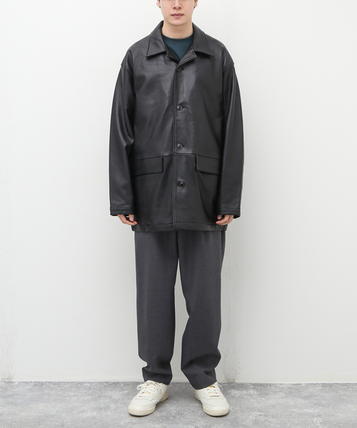 【美品】Schott LOOSE FIT LEATHER JKT Mサイズ Schott / ショット】LOOSE FIT LEATHER JKT（その他アウター