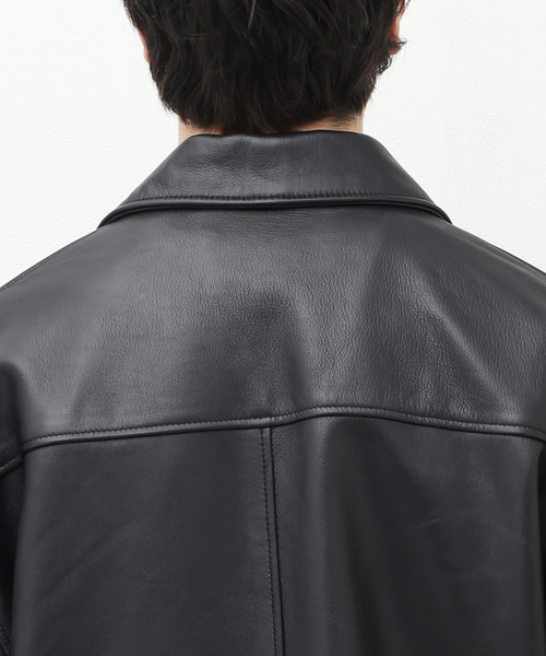 Schott / ショット】LOOSE FIT LEATHER JKT（その他アウター）｜schott