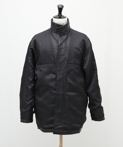 Schott LOOSE FIT LEATHER JKTカーコート羊革Msize Schott LOOSE FIT LEATHER JKTカーコート羊革Msize Schott 別注