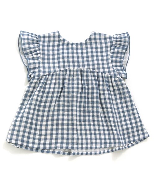 apres les cours（アプレレクール）の「【一部WEB限定カラー】GIRLS うしろリボンガーゼパジャマ（ルームウェア/パジャマ・キッズ・ベージュ/イエロー/ブルー・100/90/110/120/130/80）」の20枚目の写真