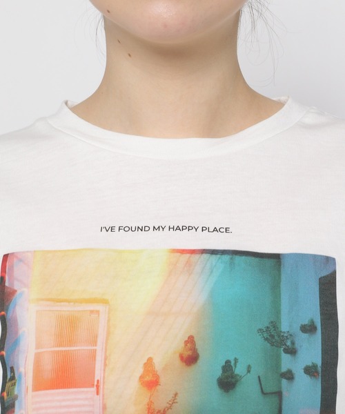 mysty woman（ミスティウーマン）の「フラワーフォトショートT　904295（Tシャツ/カットソー・レディース・ホワイト系その他/ホワイト系その他3/ホワイト系その他2・FREE）」の20枚目の写真