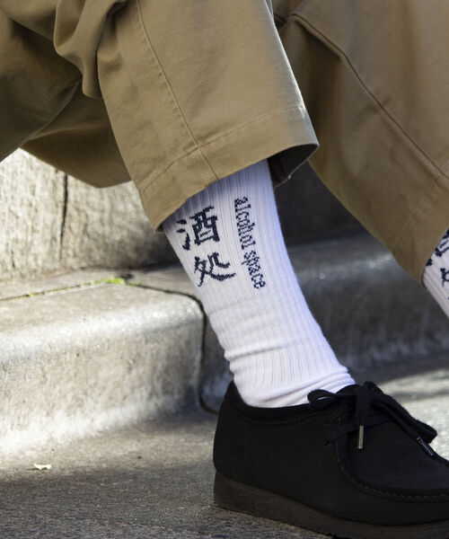 GLOSTER（グロスター）の「【GLOSTER/グロスター】＼待望の第2弾／カルチャーソックス ラインソックス（ソックス/靴下・メンズ・ブルー/レッド系その他2/レッド系その他/ブラック/ネイビー・FREE）」の10枚目の写真