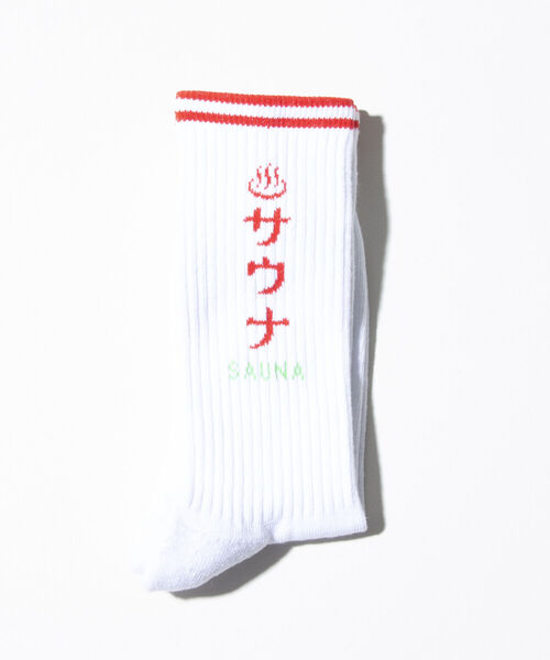 GLOSTER（グロスター）の「【GLOSTER/グロスター】＼待望の第2弾／カルチャーソックス ラインソックス（ソックス/靴下・メンズ・ブルー/レッド系その他2/レッド系その他/ブラック/ネイビー・FREE）」の16枚目の写真