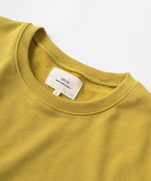 make a ray!(メイク ア レイ!)の「カットオフデザイン 裏毛素材 ビッグシルエット半袖Tシャツ/オーバーサイズ/全10色展開(Tシャツ/カットソー・メンズ・ブラック/アイボリー/マスタード/パープル/ミント/グレー/オレンジ/スモークピンク/ロイヤルブルー/グリーン・M/XL/L)」の13枚目の写真