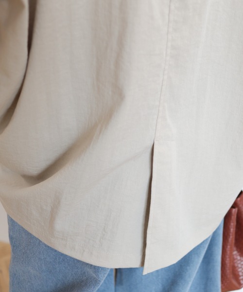 AMERICAN HOLIC（アメリカンホリック）の「半袖ジレジャケット（その他アウター・レディース・ブラック/ライトベージュ・M/L）」の11枚目の写真