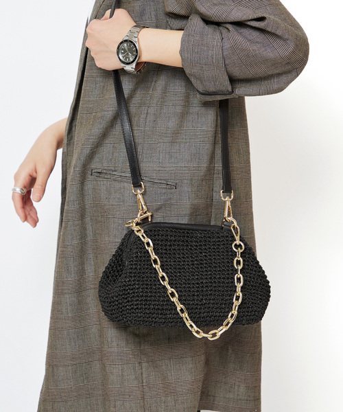 AP STUDIO(BASSEPI)chain paper｜バッグ